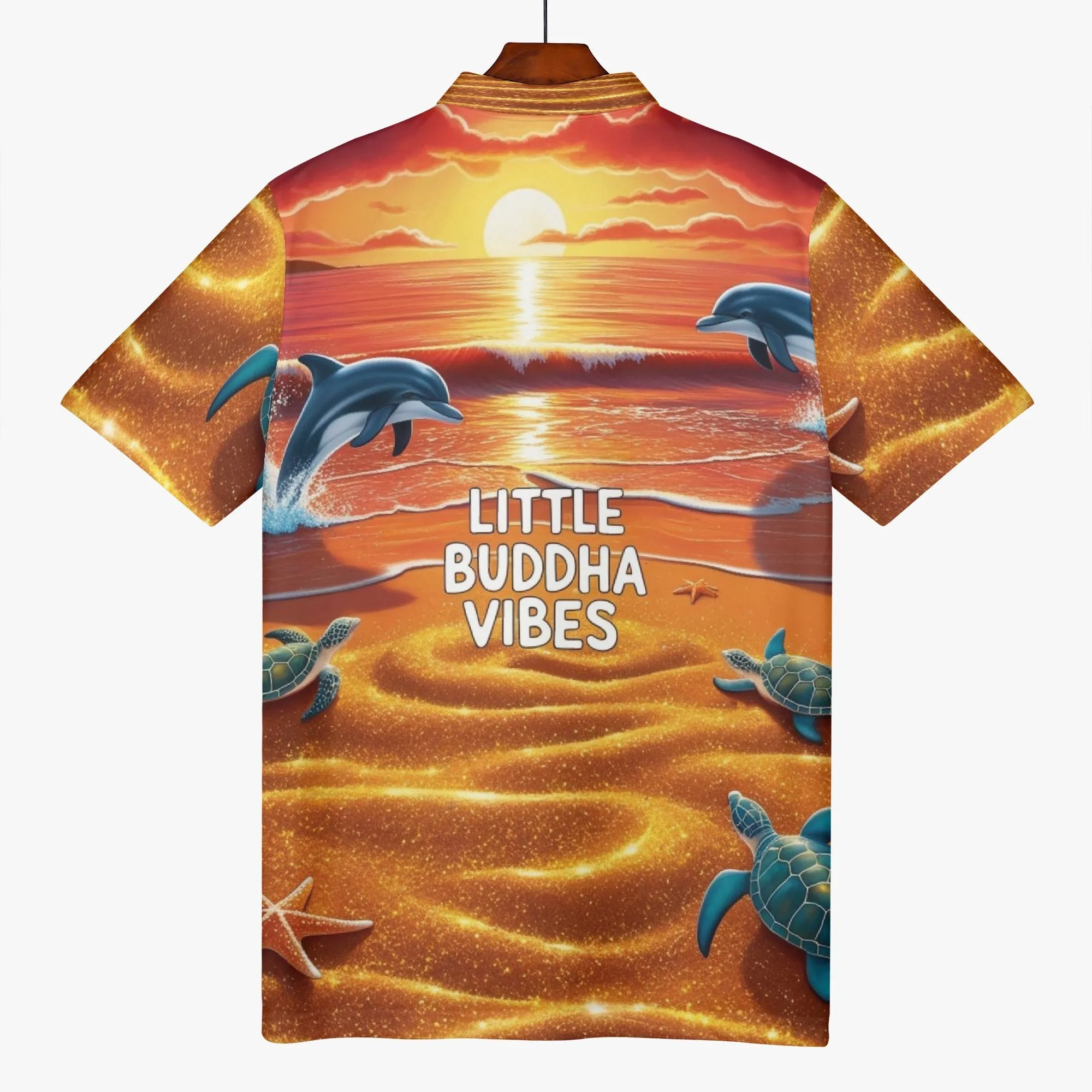 Little Buddha Vibes Men Polo Shirt