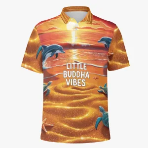 Little Buddha Vibes Men Polo Shirt