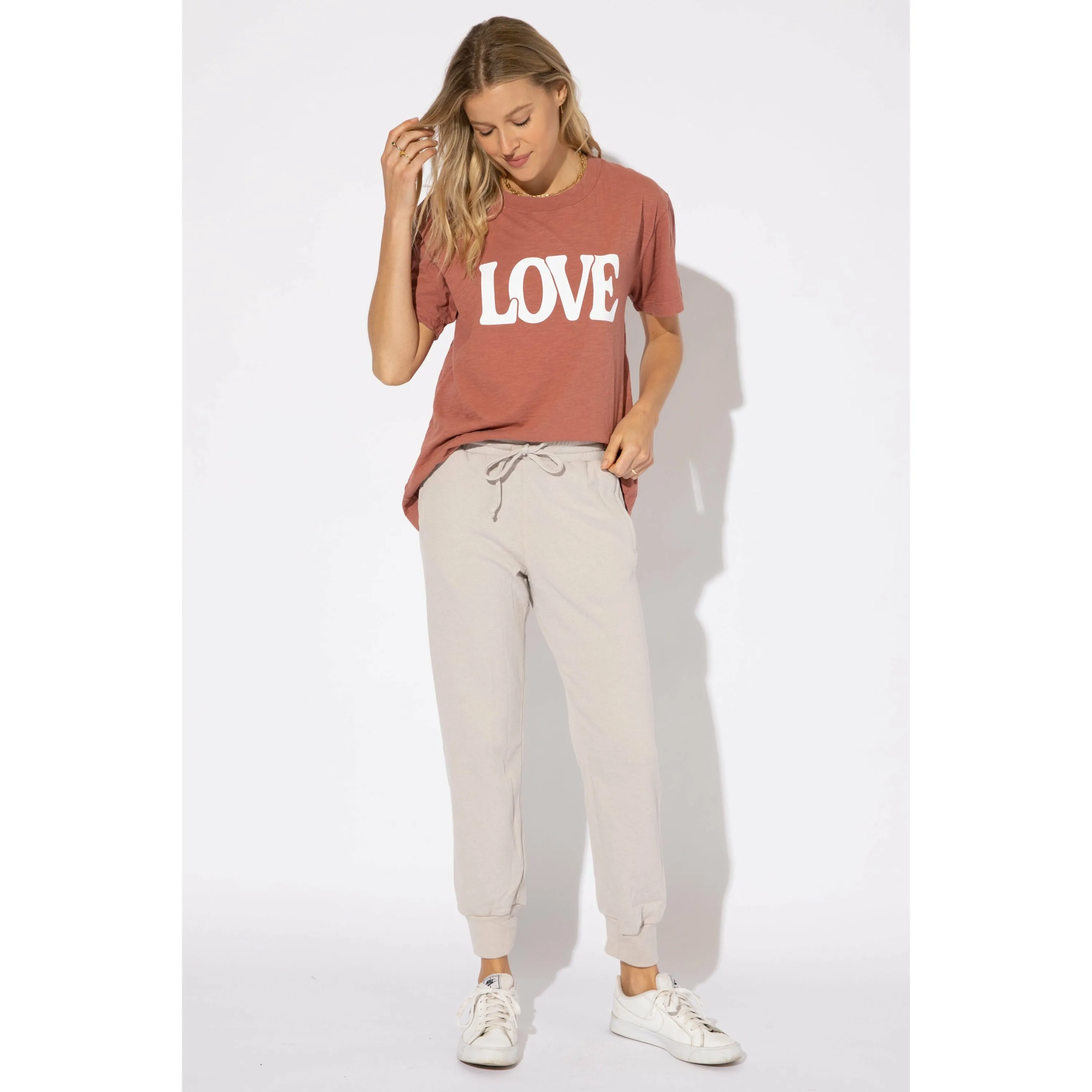 Love Slub Boyfriend Tee