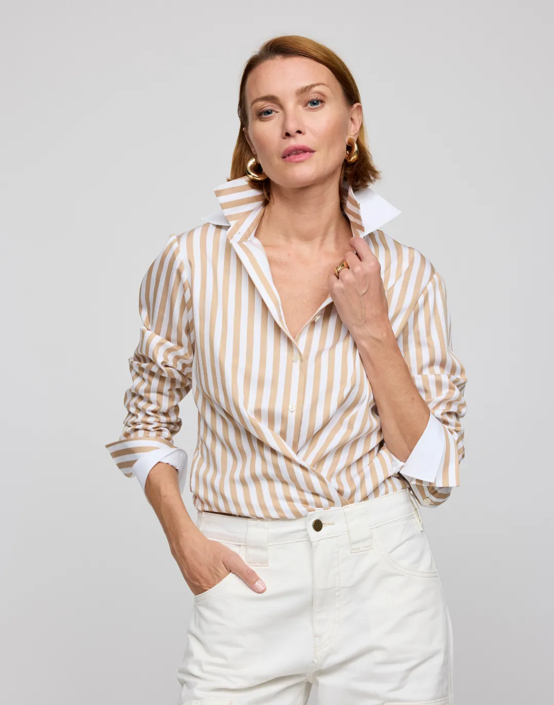 Margot Long Sleeve Stripe Shirt