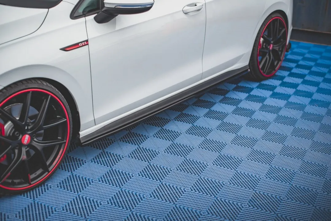 Maxton Design - SIDE SKIRTS DIFFUSERS V.1 VOLKSWAGEN GOLF GTI / GTE / GTI CLUBSPORT / R-LINE MK8