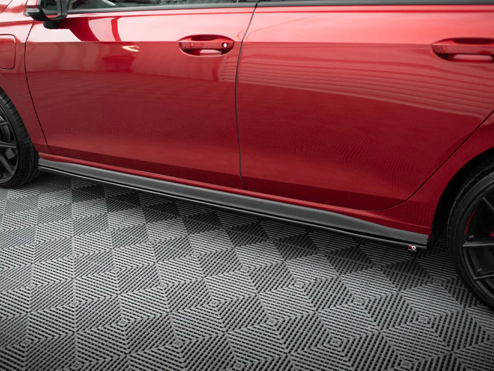 Maxton Design - SIDE SKIRTS DIFFUSERS V.1 VOLKSWAGEN GOLF GTI / GTE / GTI CLUBSPORT / R-LINE MK8