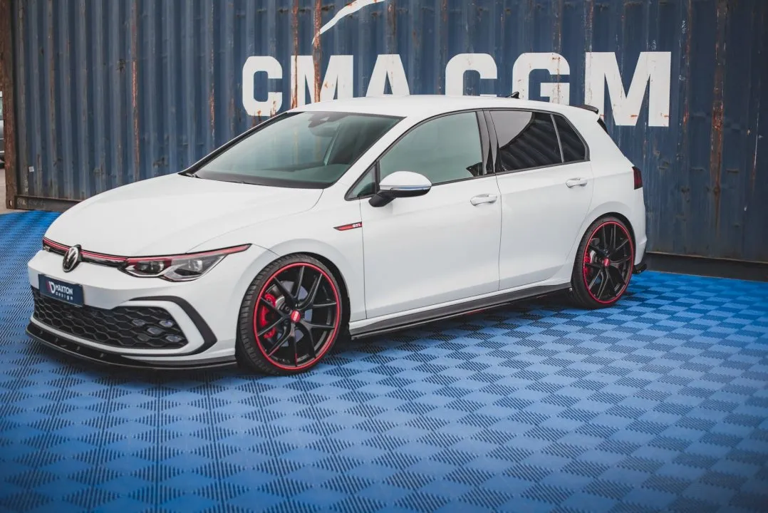 Maxton Design - SIDE SKIRTS DIFFUSERS V.1 VOLKSWAGEN GOLF GTI / GTE / GTI CLUBSPORT / R-LINE MK8