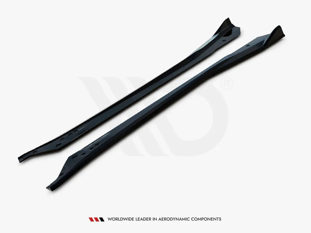 Maxton Design - Side Skirts Diffusers V.2 Chevrolet Corvette C7