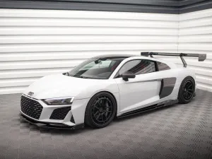 Maxton Design - SIDE SKIRTS DIFFUSERS V.2   FLAPS AUDI R8 MK2 FACELIFT