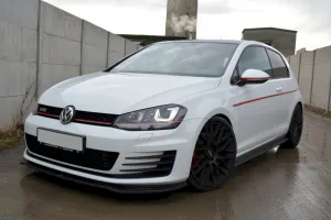 Maxton Design - Side Skirts Diffusers VW GOLF 7 Pre Facelift GTI (2013-2016)