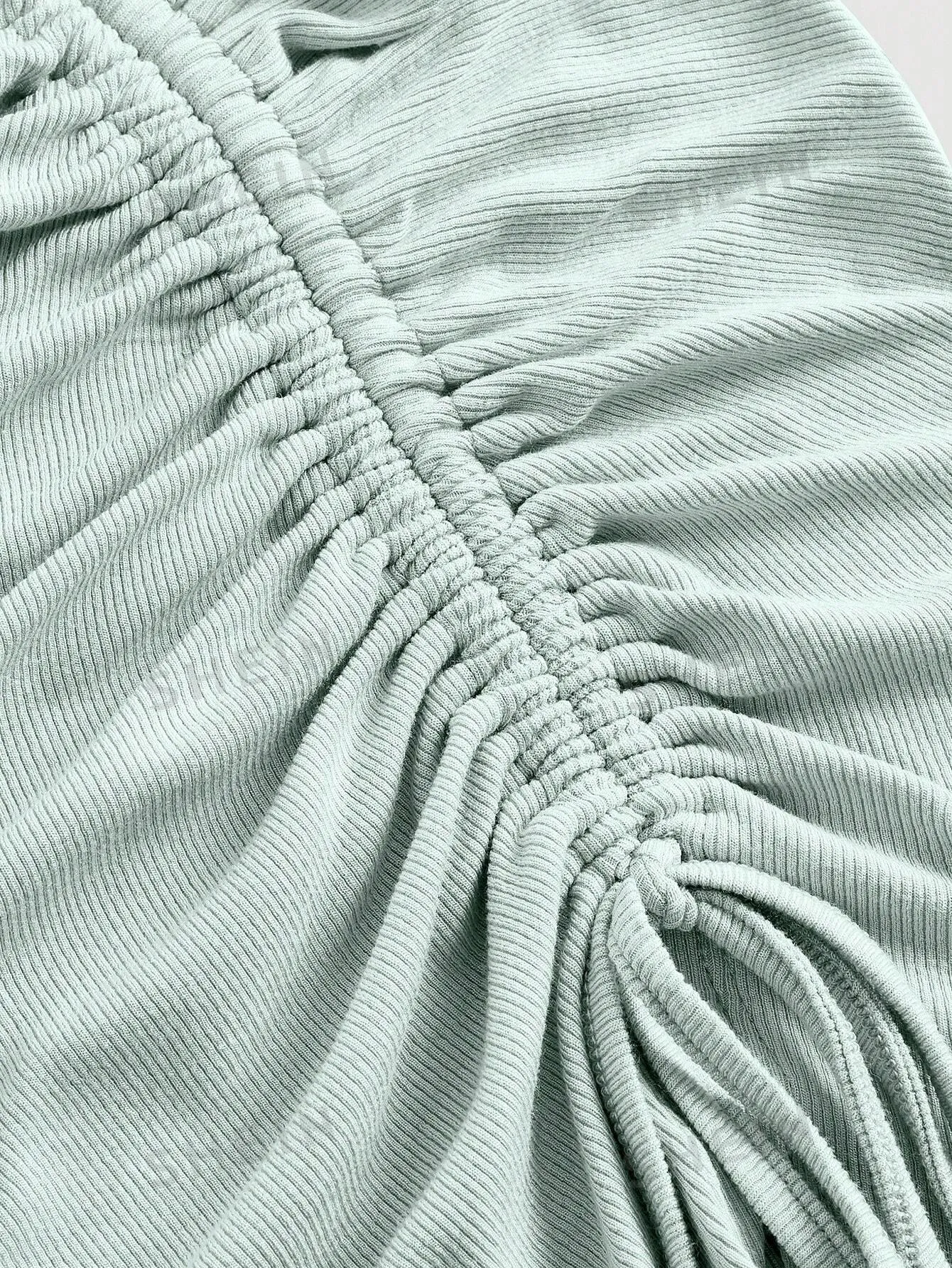 MOD Crisscross Cami Top & Drawstring Split Thigh Skirt