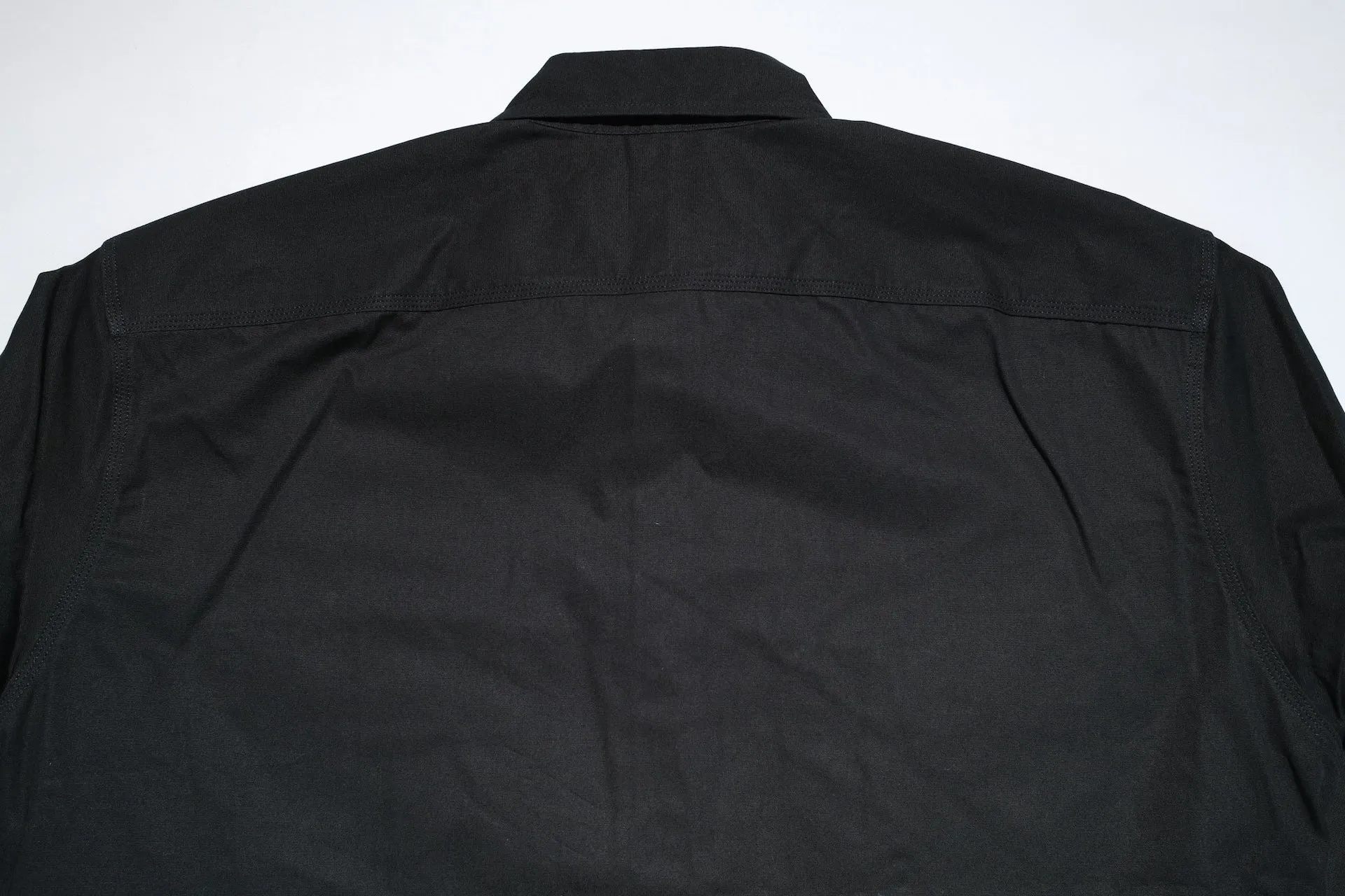 Momotaro 8oz Duck Canvas Military Style Workshirt (Black)