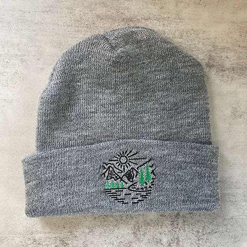 Mountain Scene Beanie