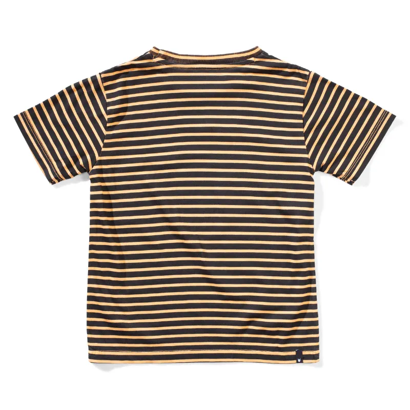 Munster Kids - Starsand Striped Tee in Washed Peach
