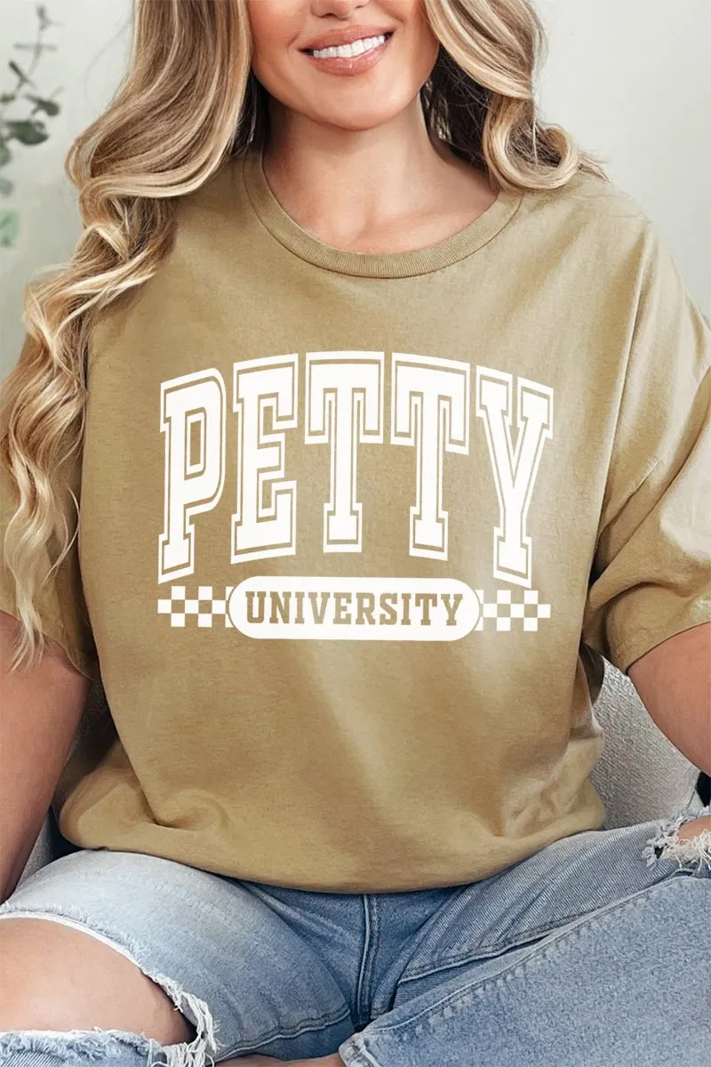 Petty University Short Sleeve Relaxed Fit T-Shirt