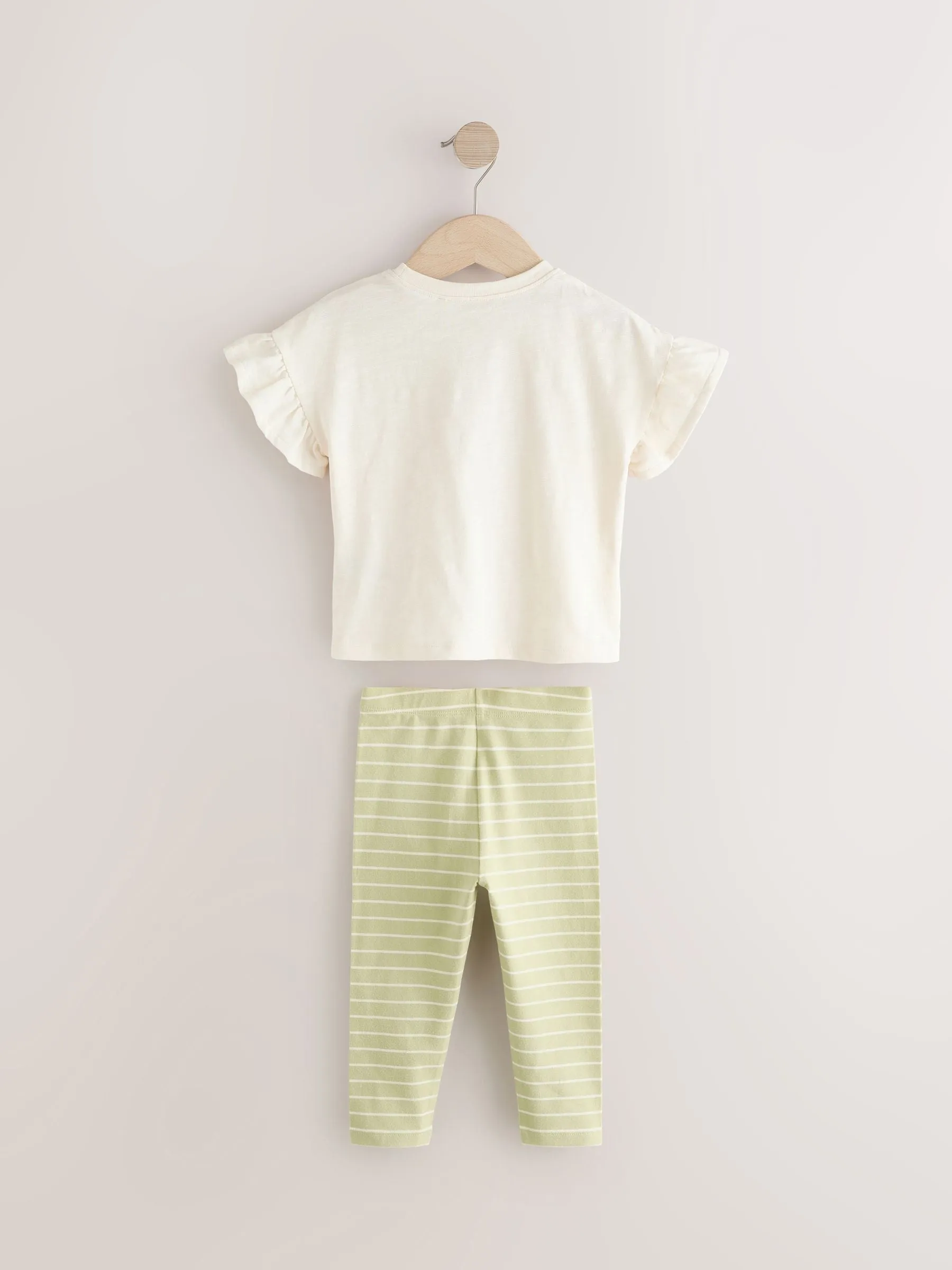 Pink 2 Pack T-Shirt & Leggings Set (3mths-7yrs)