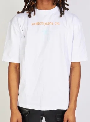 Politics T-Shirt - English - White - 101