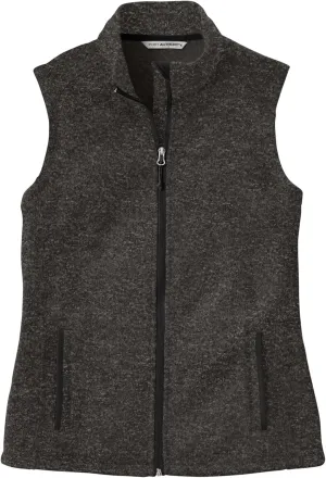 Port Authority Ladies Sweater Fleece Vest