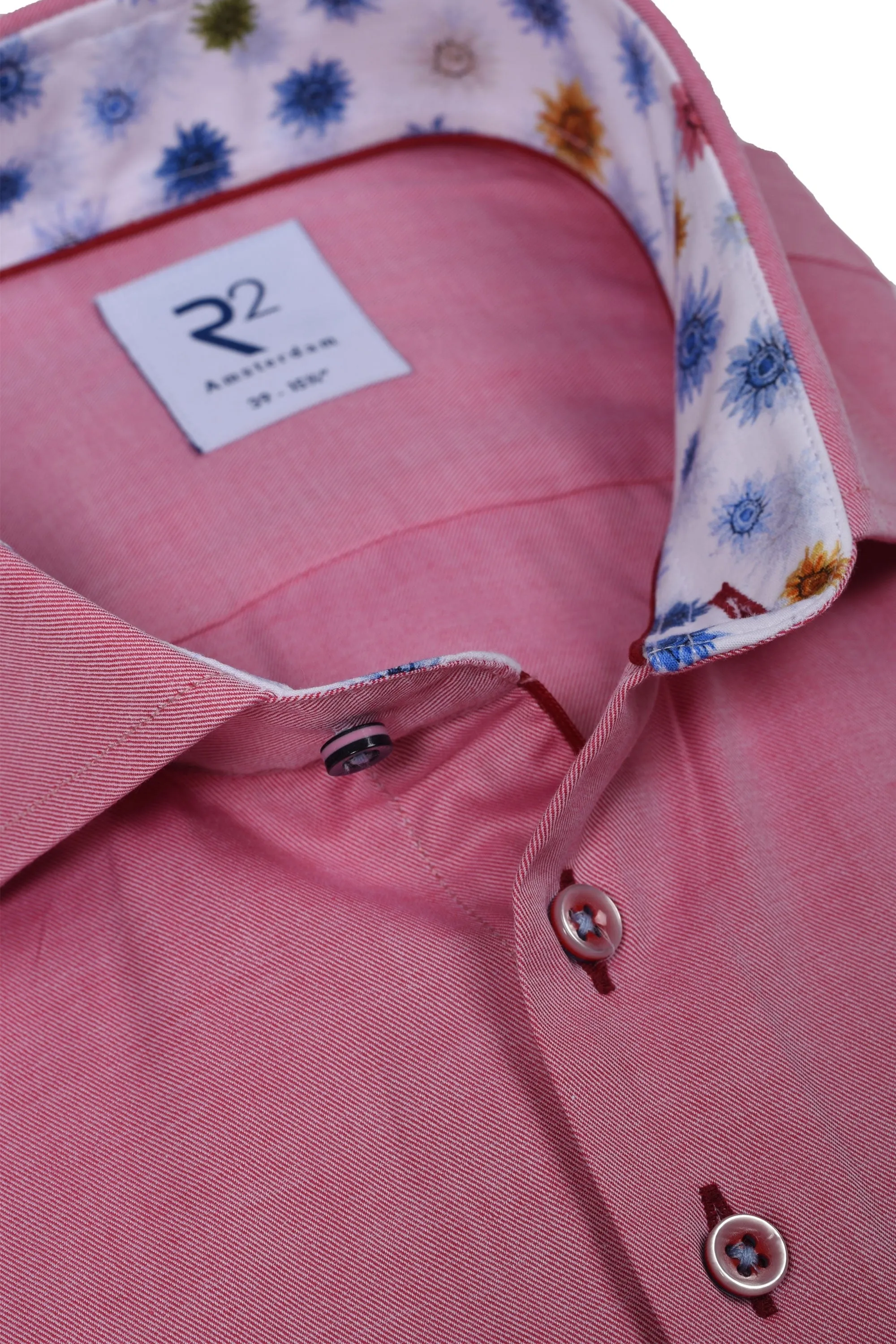 R2 Cutaway Collar Shirt Salmon
