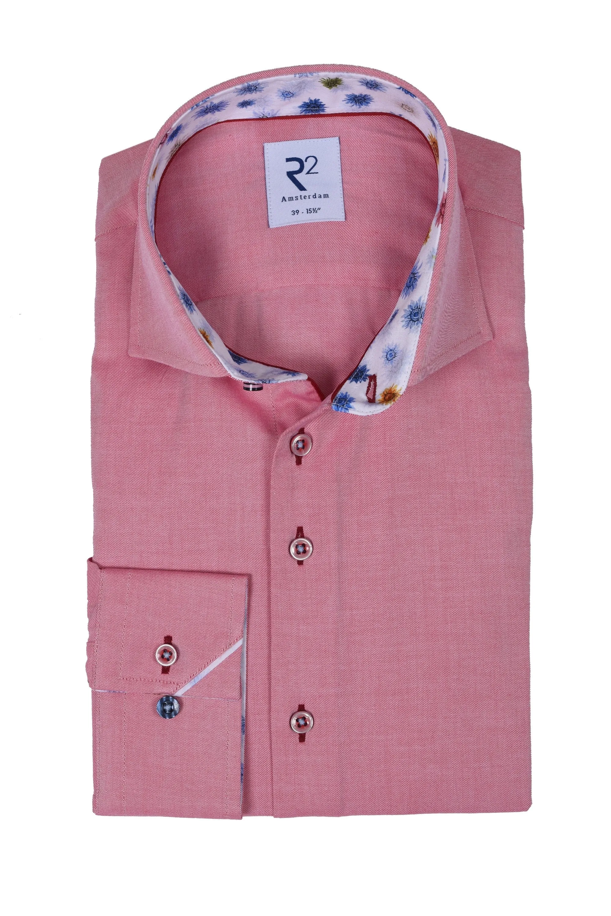 R2 Cutaway Collar Shirt Salmon
