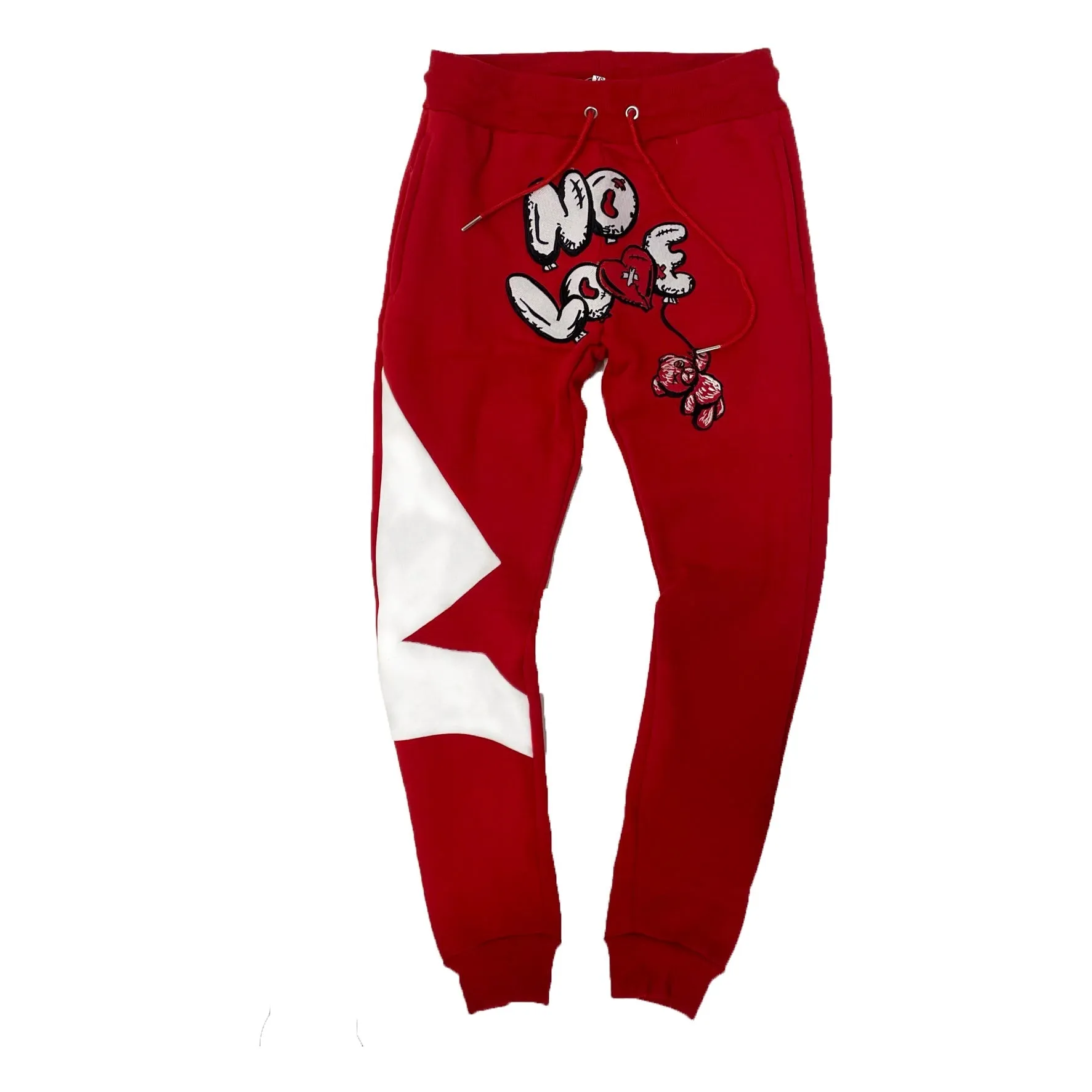 Retro Label No Love Air Joggers (Retro 6 Carmine)