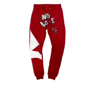 Retro Label No Love Air Joggers (Retro 6 Carmine)