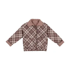 Reversable Plaid Jacket