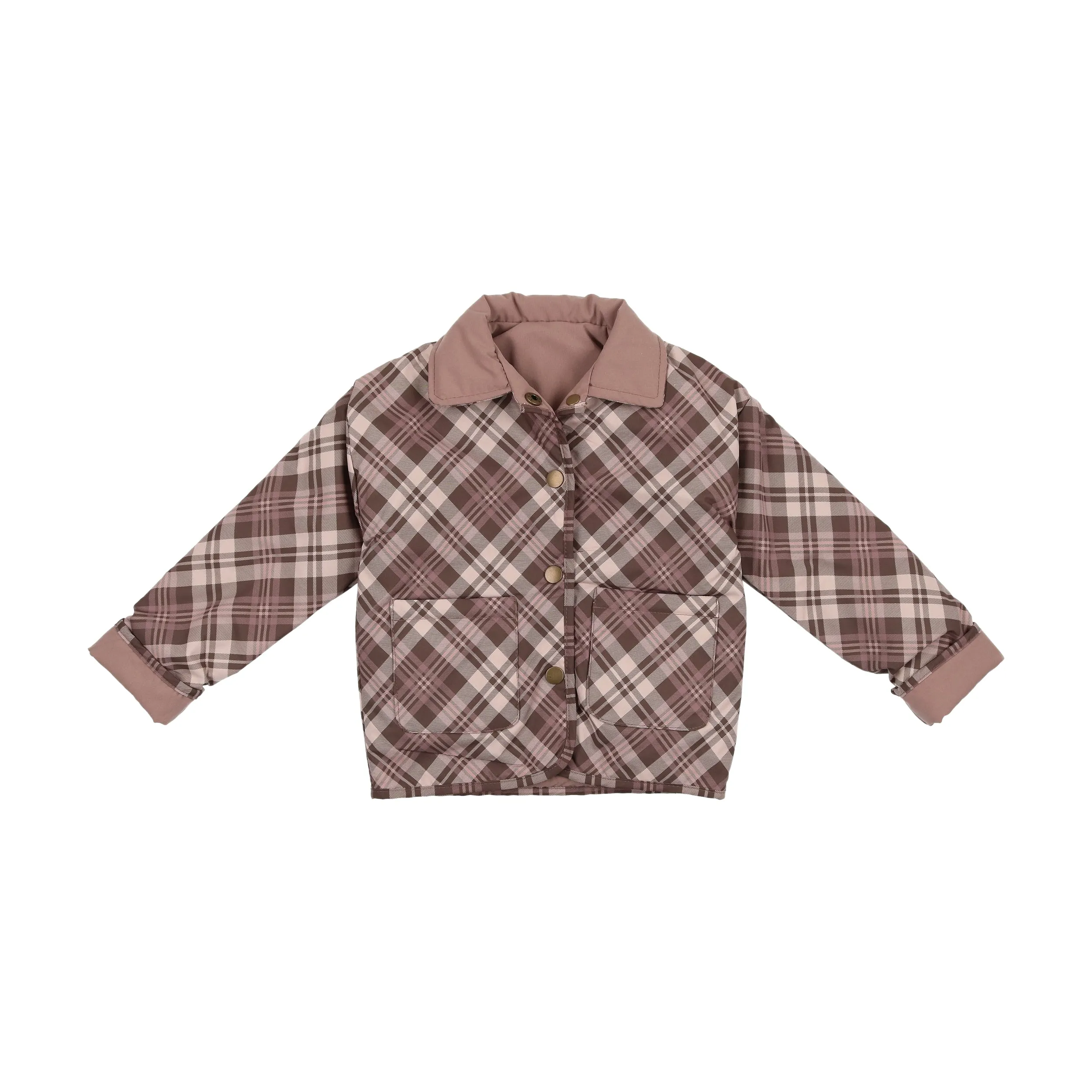 Reversable Plaid Jacket