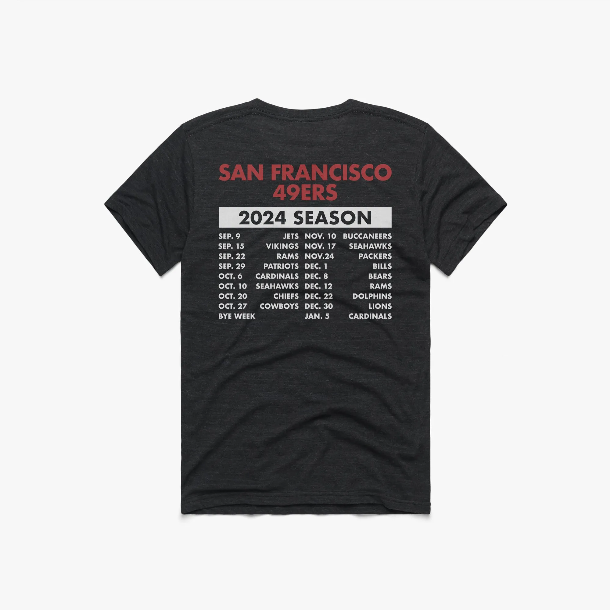 San Francisco 49ers Schedule 2024