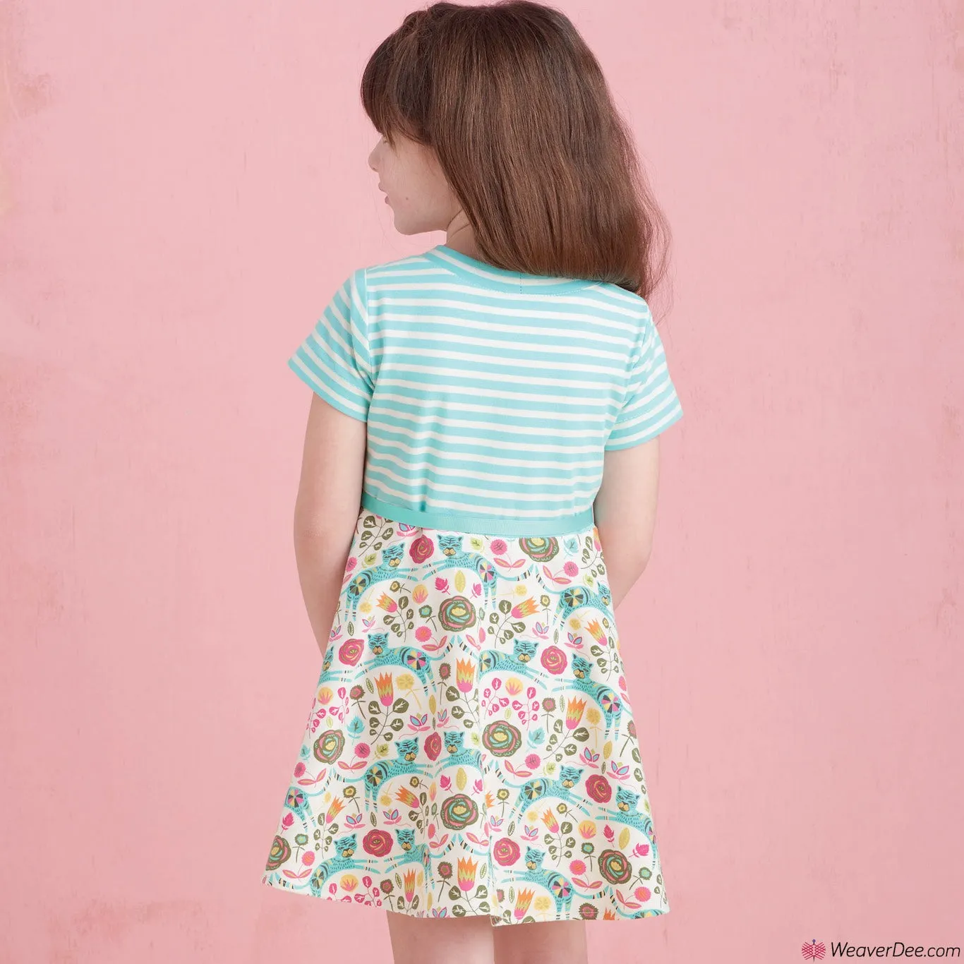 Simplicity Pattern S9322 Children's & Girls' Pullover Dresses