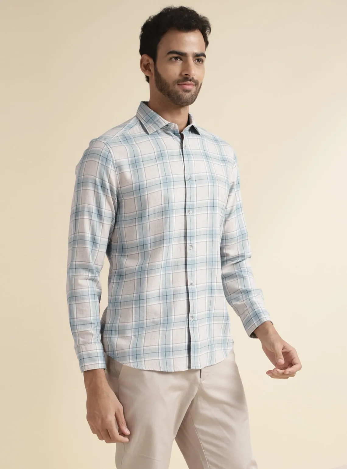Sky Grid Shirt