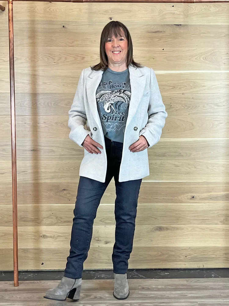 Sofie Schnoor Blazer Light Grey
