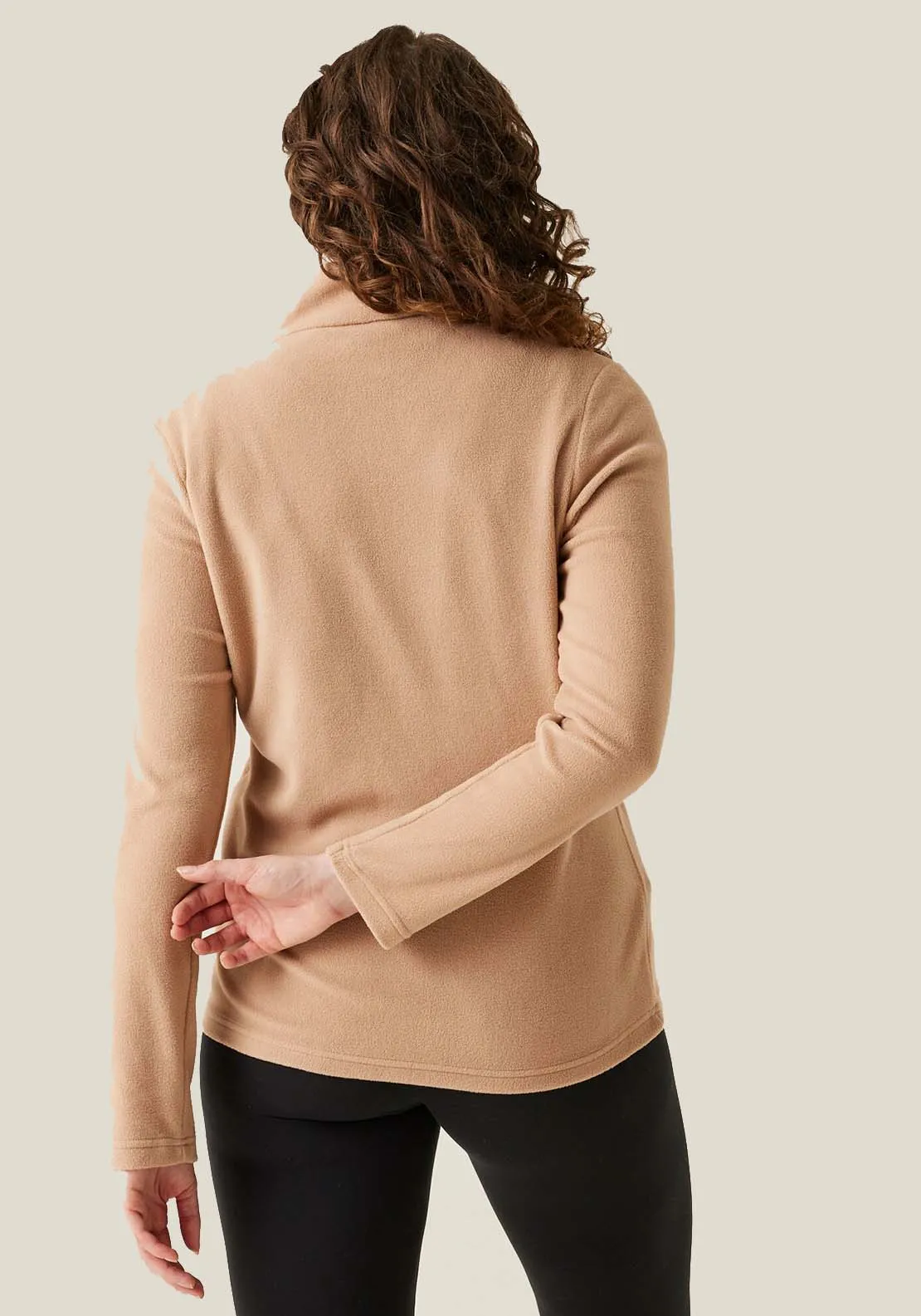 Sweethart 1/2 Zip - Beige