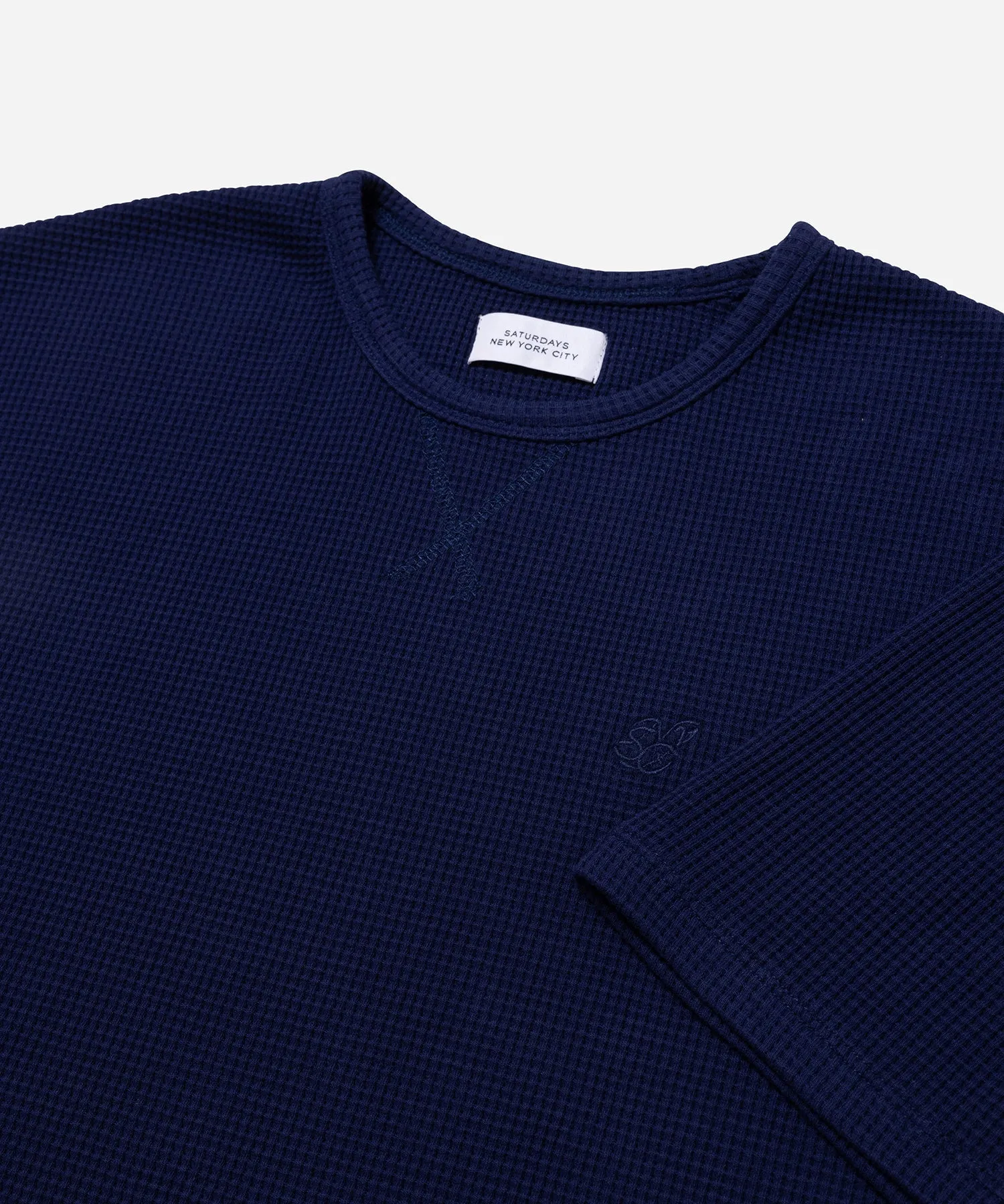 Waffle Relaxed SS Tee