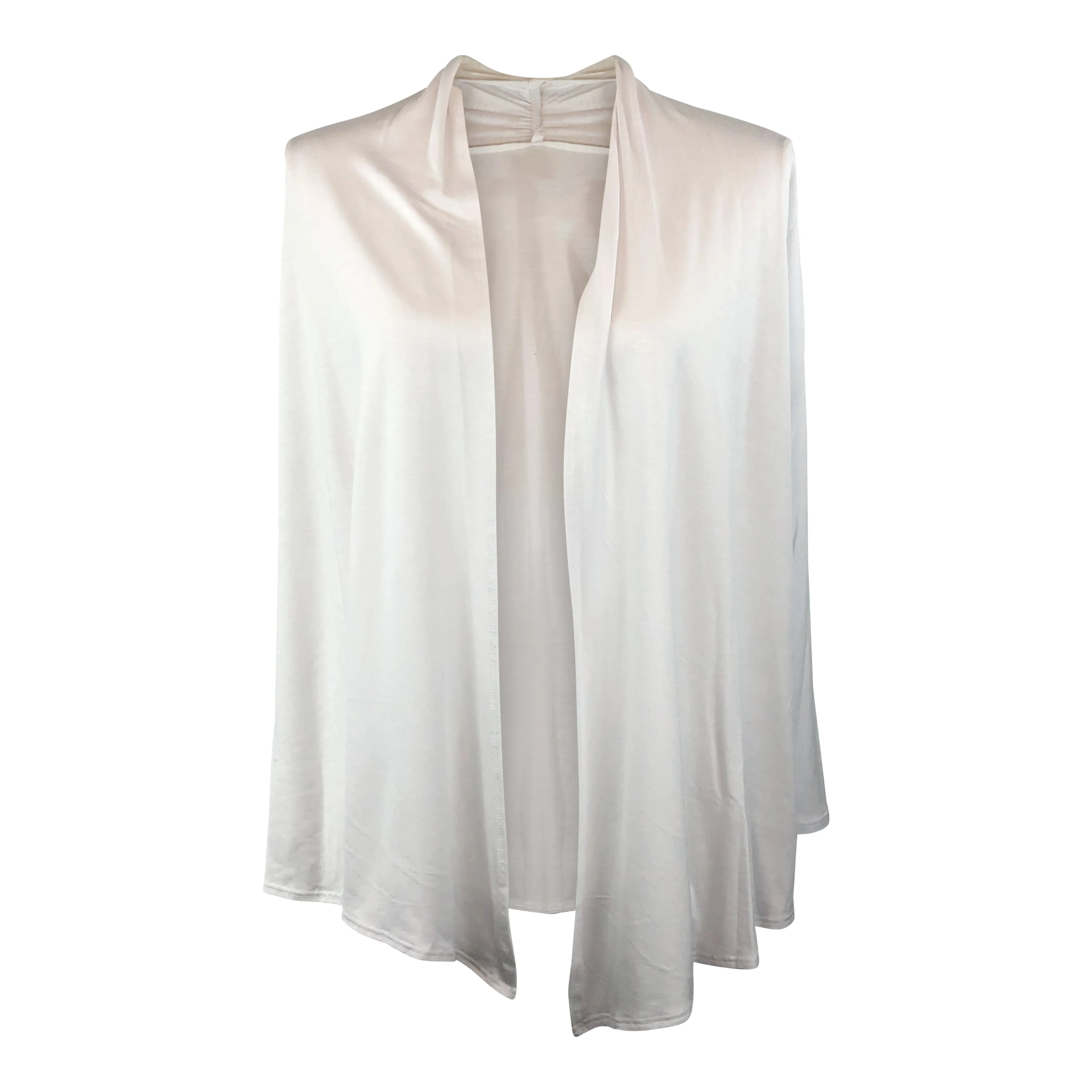 White Long Sleeve Cardigan