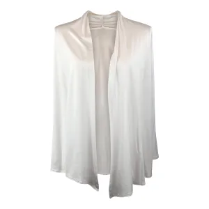 White Long Sleeve Cardigan