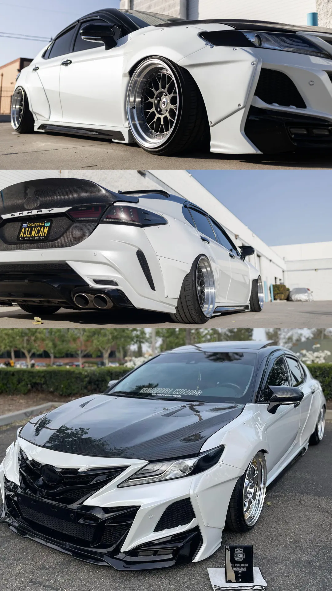 Wide Body Kit Compatible for 2018-2024 Toyota Camry