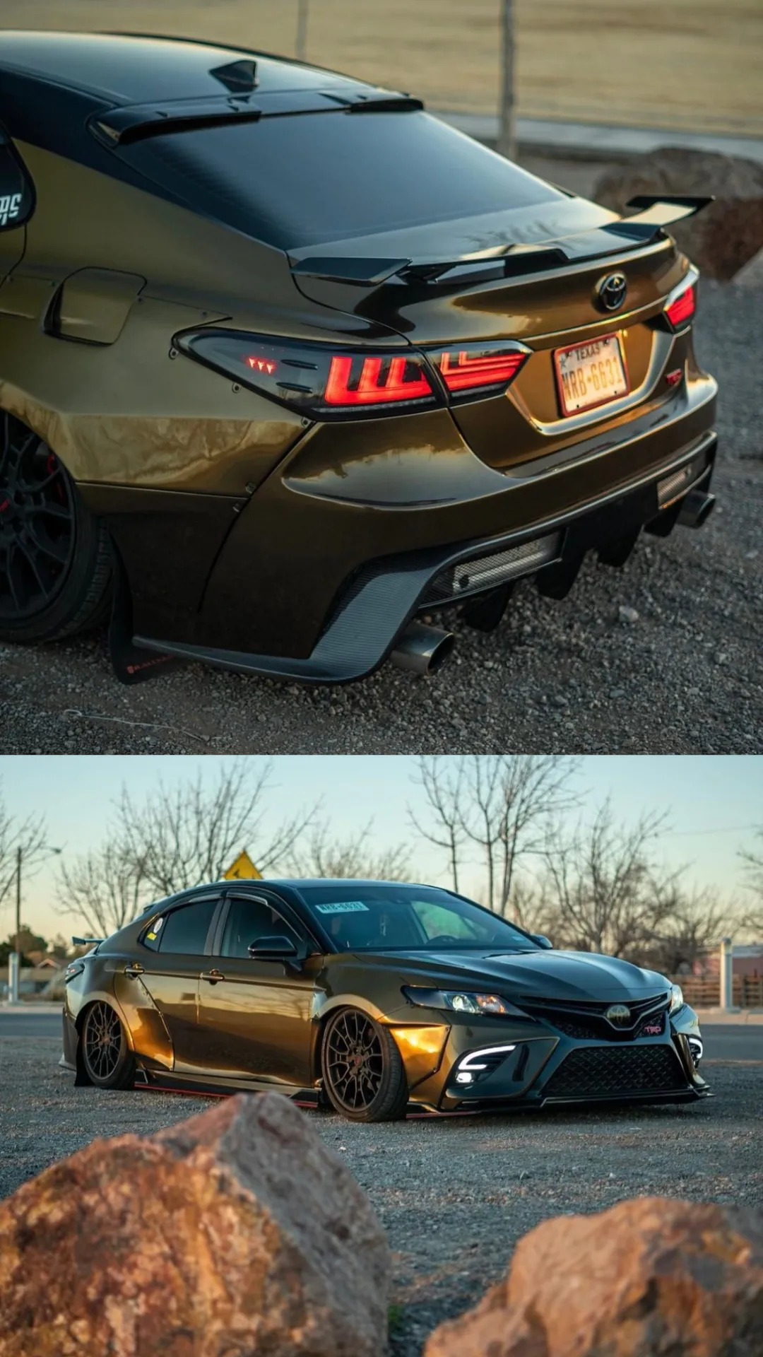 Wide Body Kit Compatible for 2018-2024 Toyota Camry