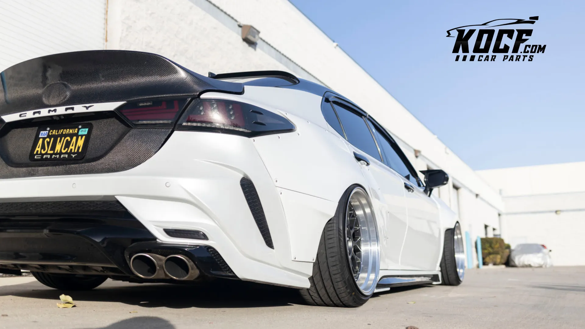 Wide Body Kit Compatible for 2018-2024 Toyota Camry
