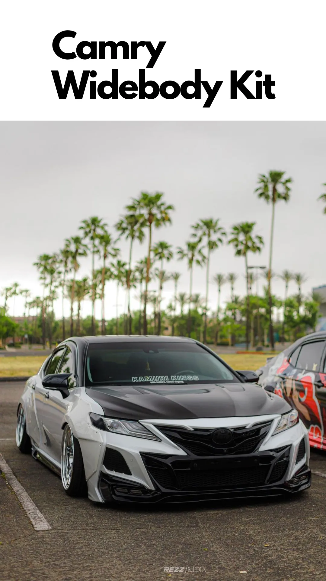 Wide Body Kit Compatible for 2018-2024 Toyota Camry