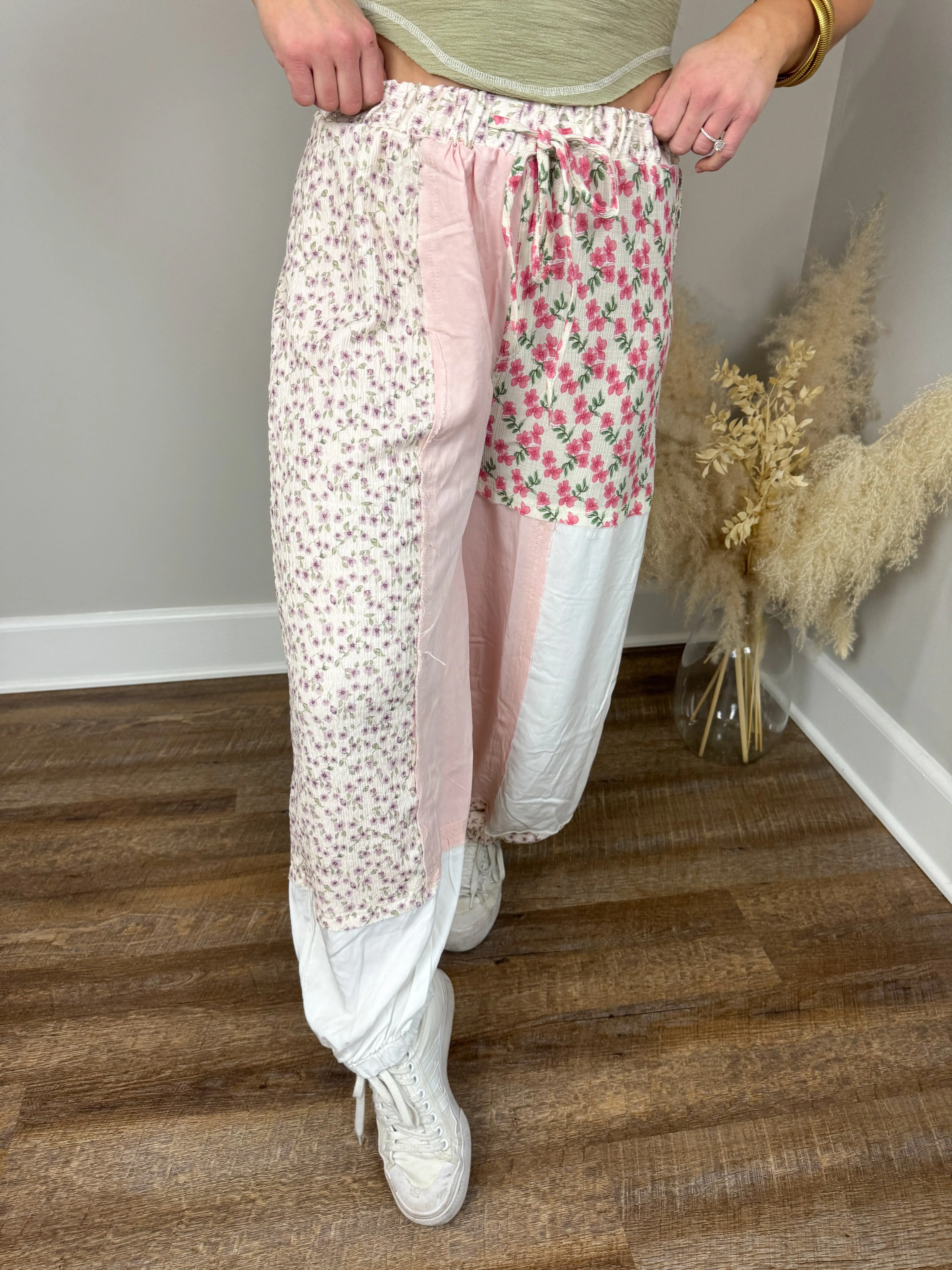 Wildflower Joggers | Pink
