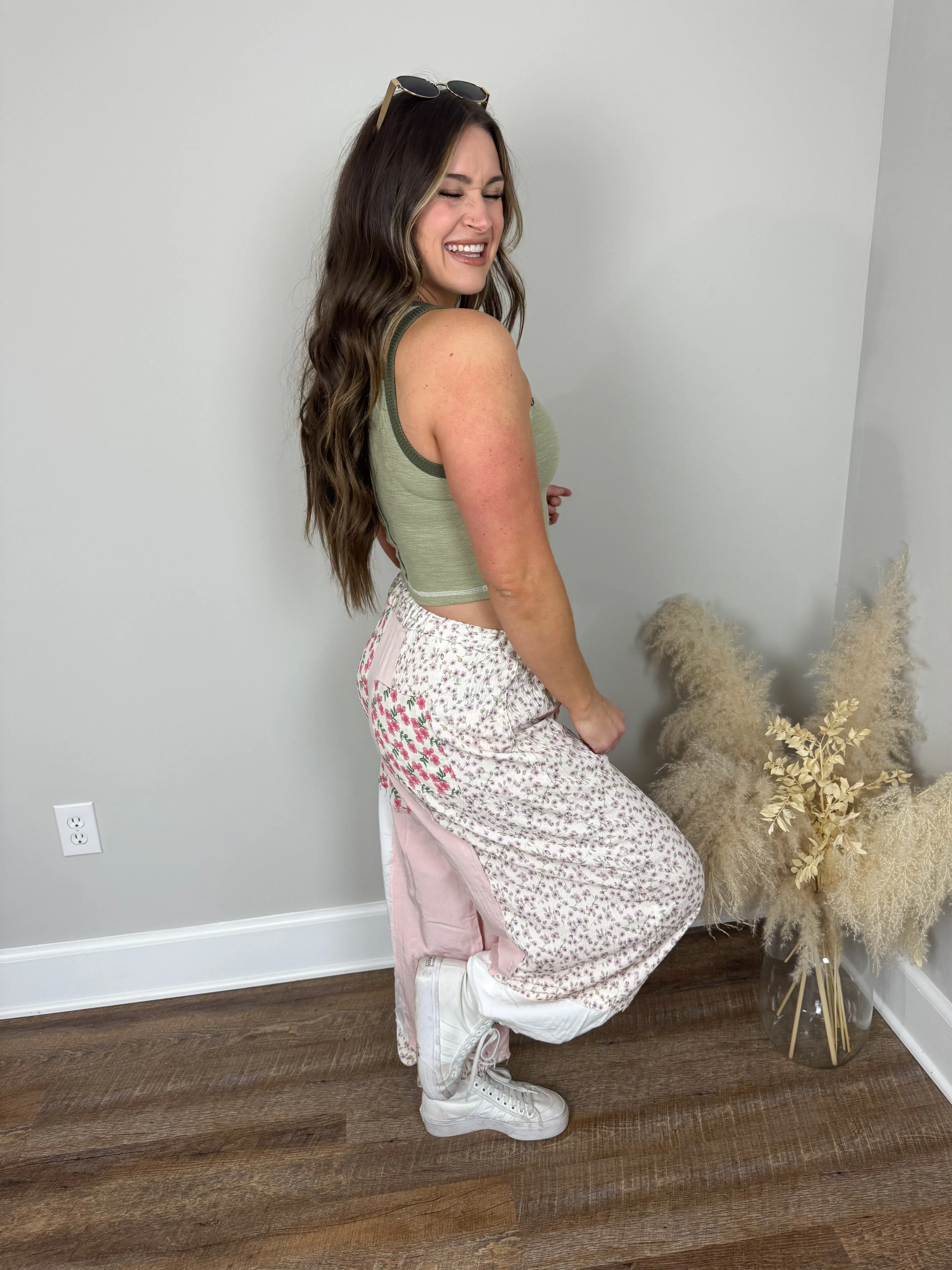 Wildflower Joggers | Pink