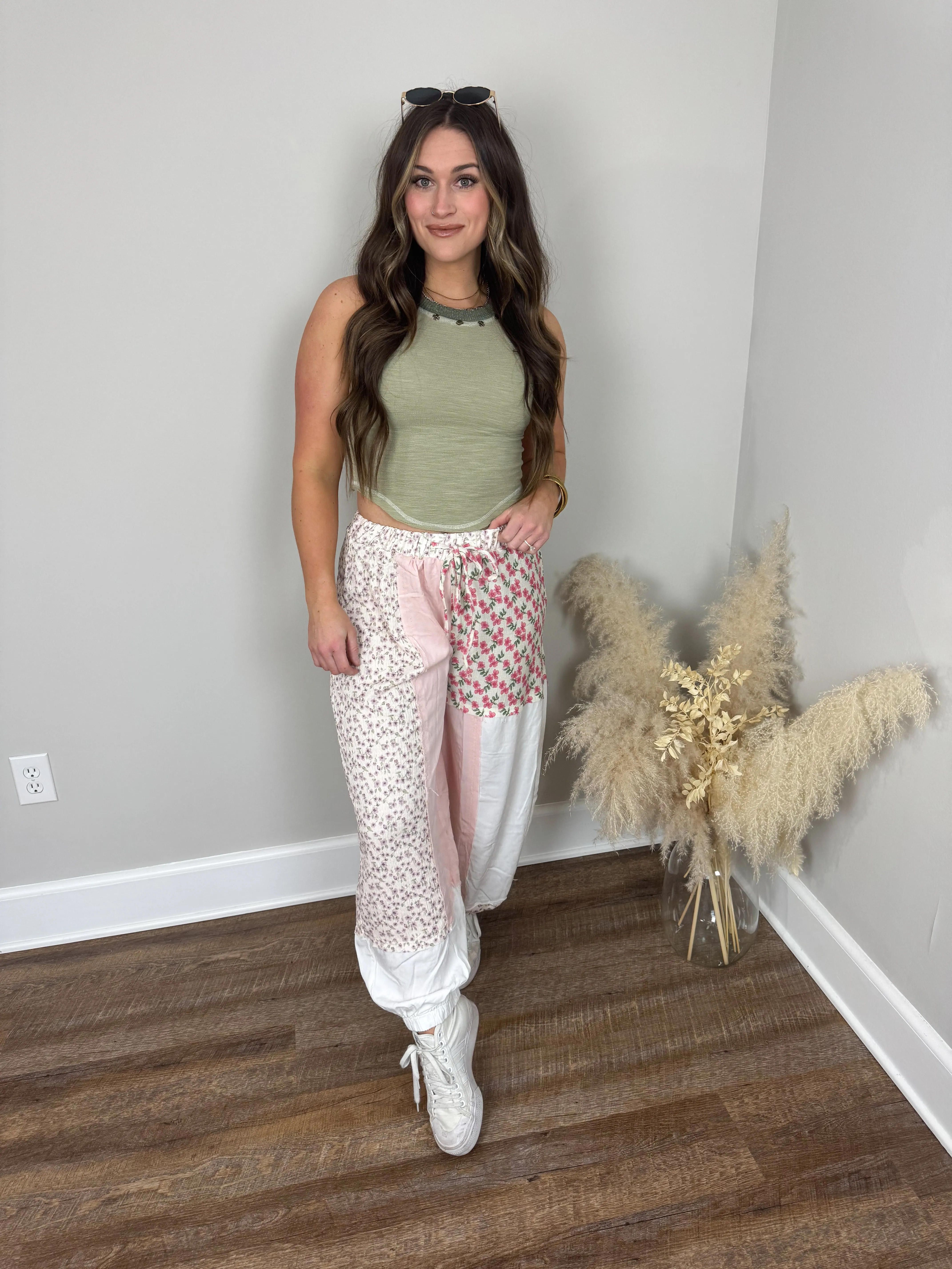 Wildflower Joggers | Pink