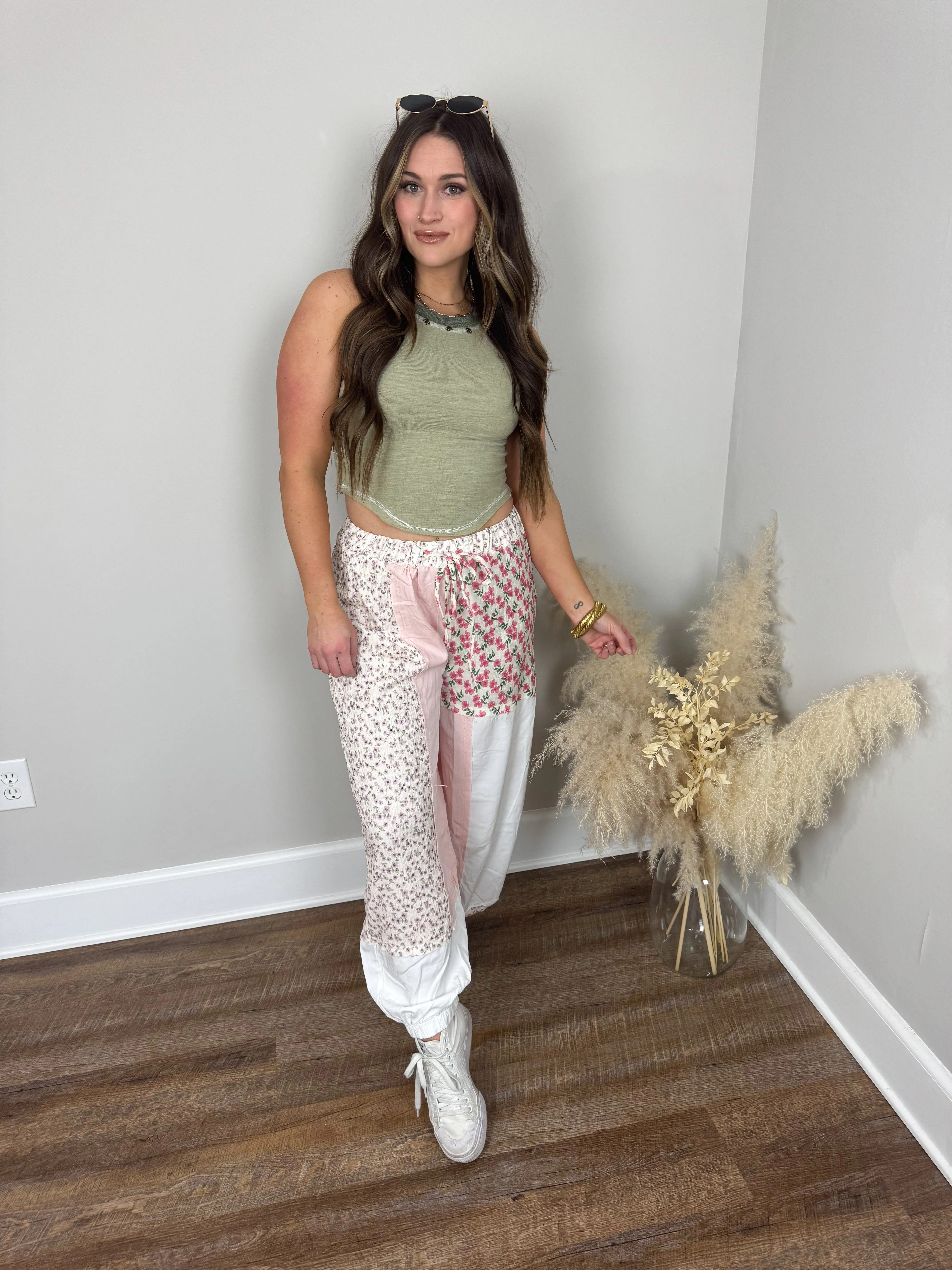 Wildflower Joggers | Pink