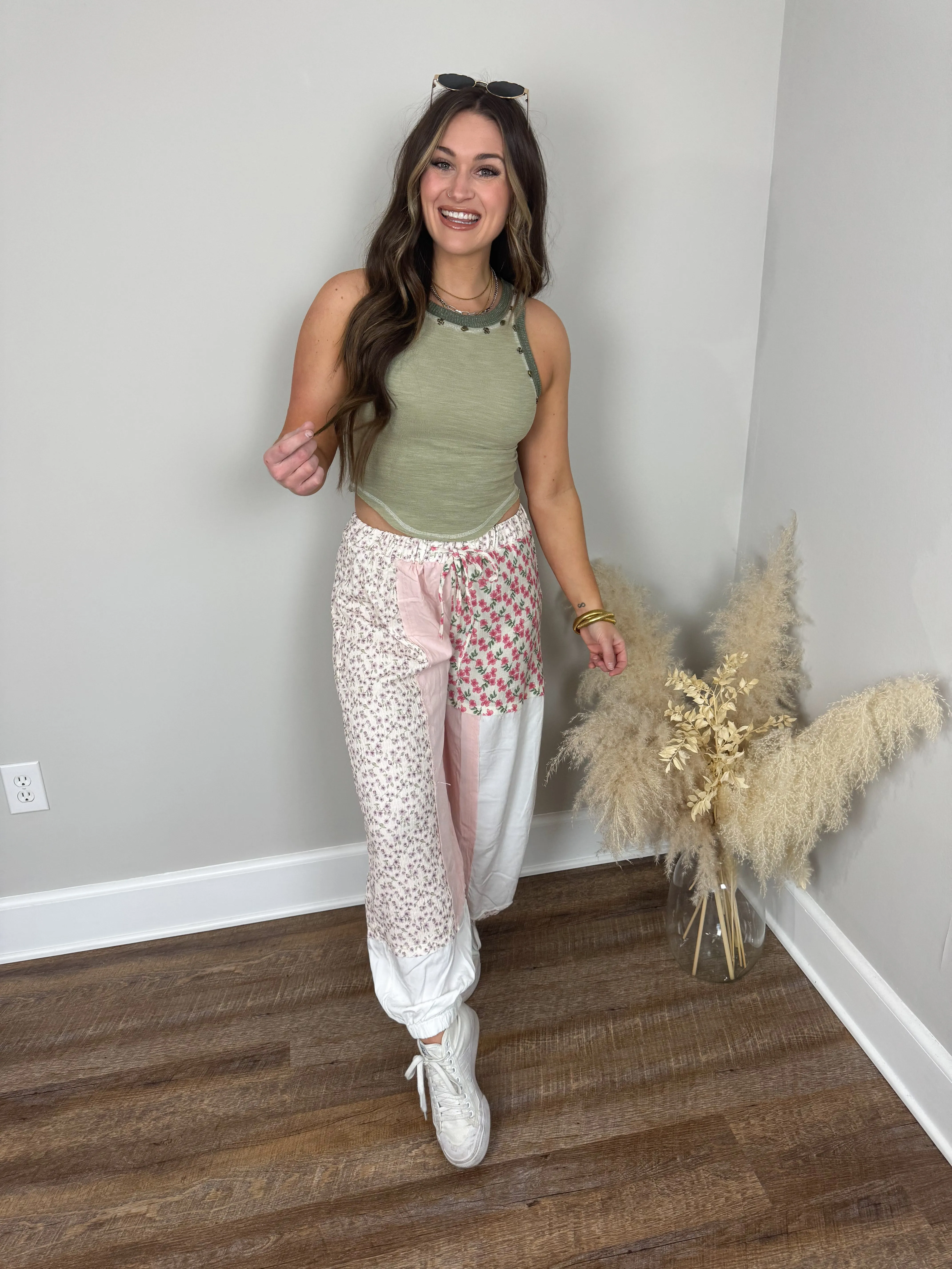 Wildflower Joggers | Pink