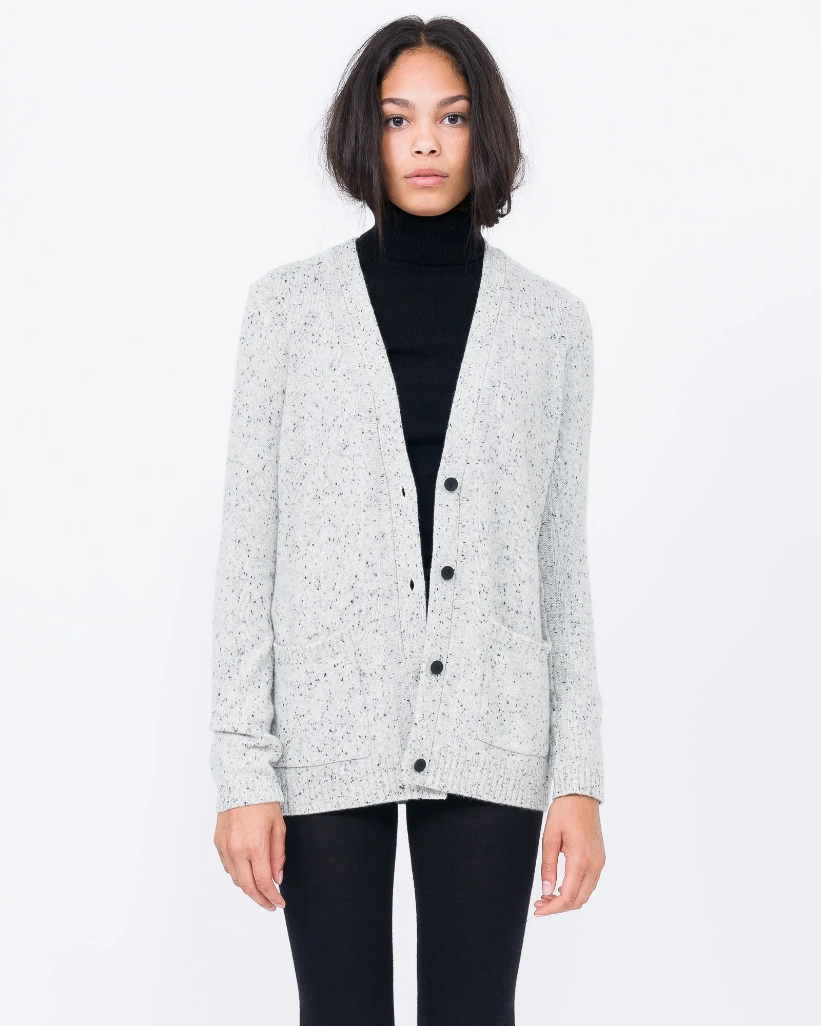 Yuna Cashmere Boyfriend Cardigan