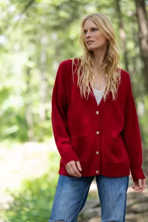 Yuna Cashmere Boyfriend Cardigan