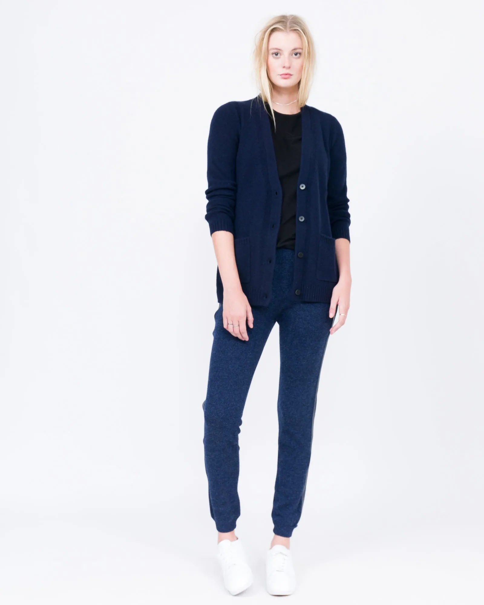 Yuna Cashmere Boyfriend Cardigan